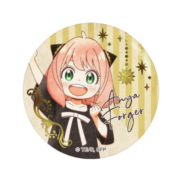 Spy x Family Vintage Series Gilding Japanese Paper Can Badge Vol.2 (Set of 6) 間諜家家酒 間諜過家家 安妮亞 Anya アーニャ 襟章