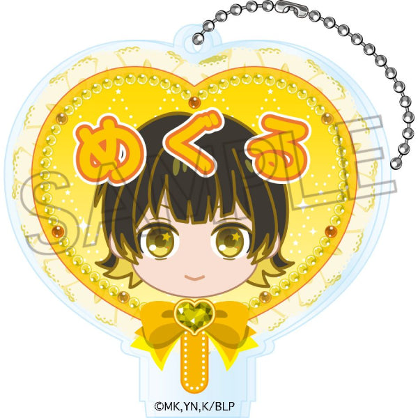 Blue Lock Oshinarabe Deco Fan Key Chain (Set of 8) 藍色監獄 鎖匙扣 掛飾 吊飾