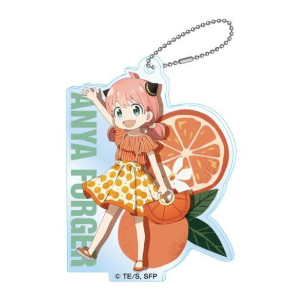 SPY x FAMILY Acrylic Key Chain -Fruits- Box (set of 8) 間諜家家酒 間諜過家家 安妮亞 アーニャ 鎖匙扣 吊飾 掛飾