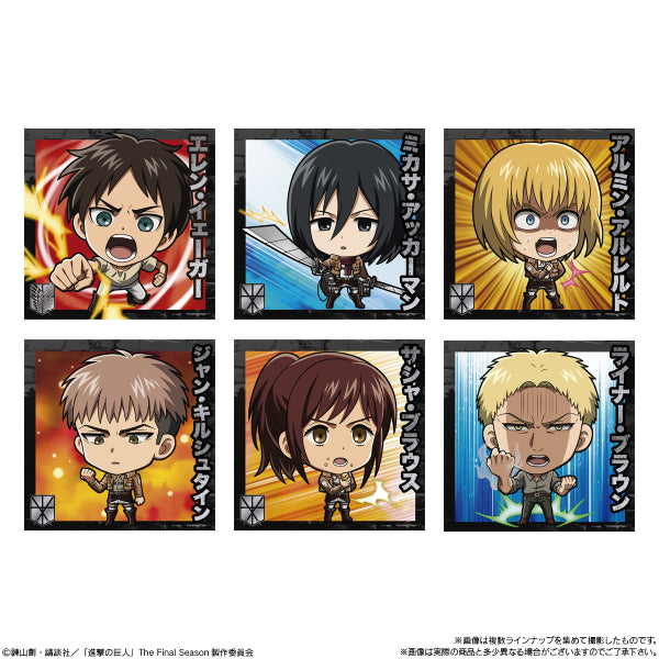 ATTACK ON TITAN DEFORMER SEAL WAFERS VOL.1 進撃的巨人 威化 (box of 20 packs)