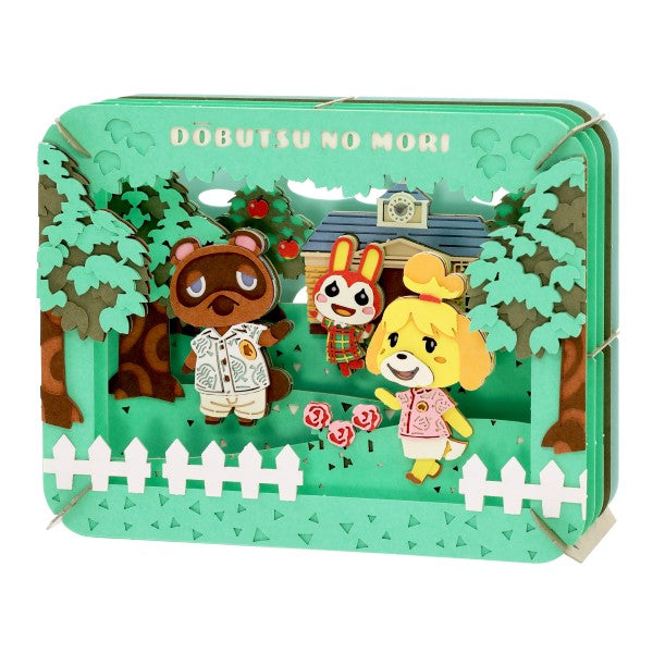 PT-379 PAPER THEATER Animal Crossing - Summer Information Center 紙劇場 動物森友會