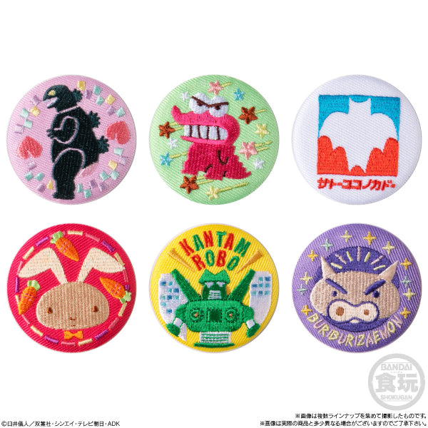 CAN BADGE COLLECTION CRAYON SHIN-CHAN W/O GUM (box of 14 packs) 蠟筆小新 襟章