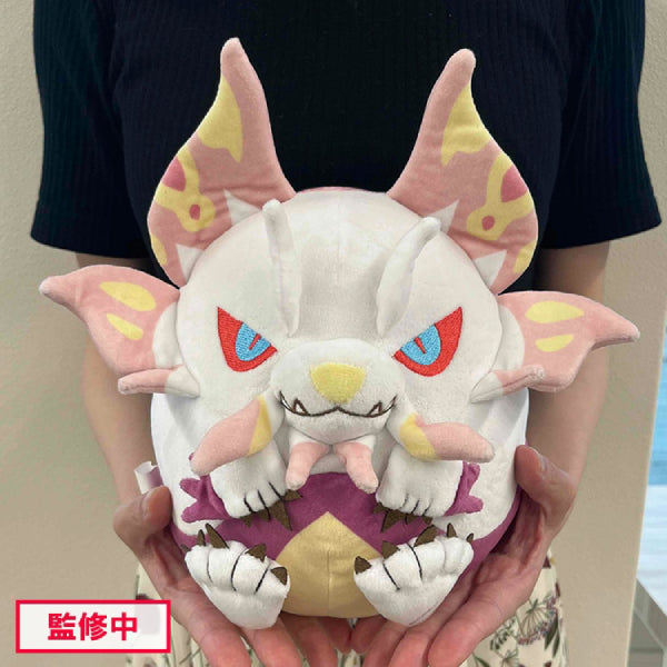 Monster Hunter Fuwatama Plush (Mizutsune / Furious Rajang) 芒亨 魔物獵人 怪物獵人 (泡狐龍 (タマミツネ) / 激昂金獅子 (激昂したラージャン))