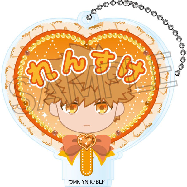 Blue Lock Oshinarabe Deco Fan Key Chain (Set of 8) 藍色監獄 鎖匙扣 掛飾 吊飾