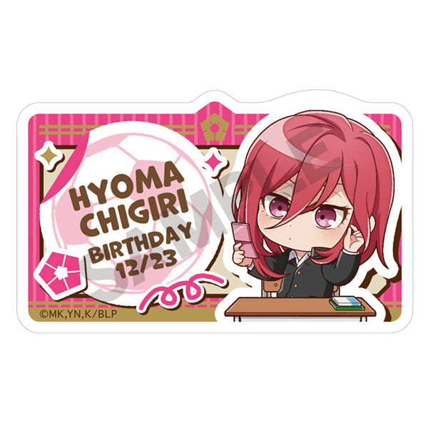 Blue Lock Trading Name Badge Style Acrylic Clip Puchikura (set of 8) 藍色監獄 Blue Lock 夾