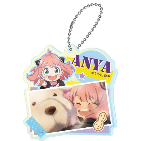Spy x Family Collage Acrylic Key Chain Vol.2 (Set of 6) 間諜家家酒 間諜過家家 安妮亞 Anya アーニャ 鎖匙扣 吊飾 掛飾