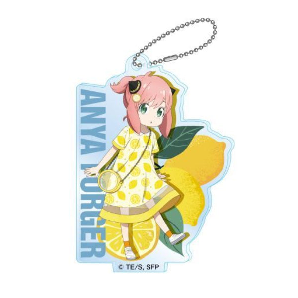 SPY x FAMILY Acrylic Key Chain -Fruits- Box (set of 8) 間諜家家酒 間諜過家家 安妮亞 アーニャ 鎖匙扣 吊飾 掛飾
