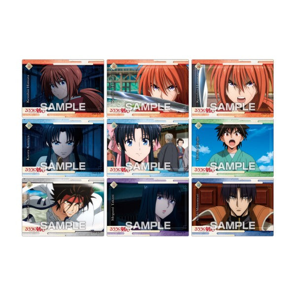 Rurouni Kenshin -Meiji Swordsman Roman Tan- Clear Card Collection Gum (Box of 16 packs) 浪客劍心 收藏卡