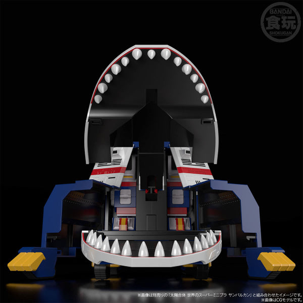 SUPER MINIPLA BIG SCALE JAGUAR VULCAN W/O RAMUNE 太陽戰隊 太陽火神 美洲虎火神號