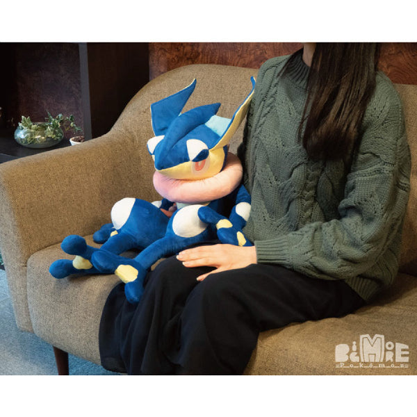 Pokemon Doll Big More! Extra Large Plush BM01 Greninja 寵物小精靈 寶可夢 甲賀忍蛙