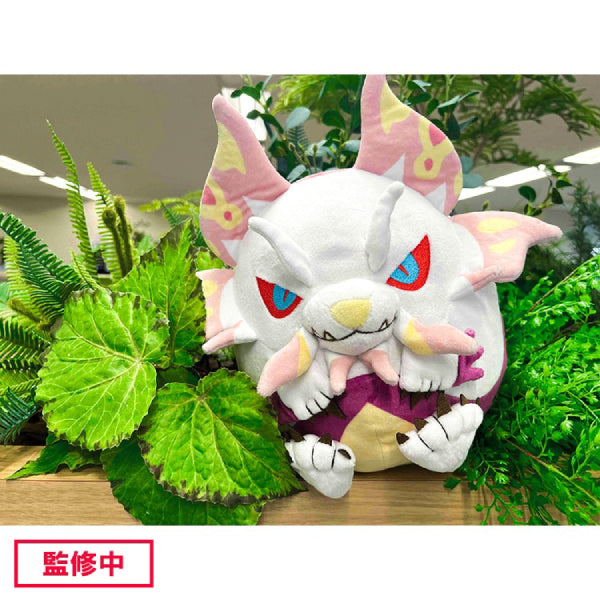 Monster Hunter Fuwatama Plush (Mizutsune / Furious Rajang) 芒亨 魔物獵人 怪物獵人 (泡狐龍 (タマミツネ) / 激昂金獅子 (激昂したラージャン))