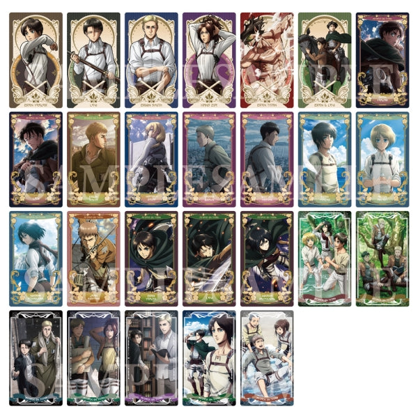 Attack on Titan Arcana Card Collection (box of 9 packs) 進擊的巨人 收藏卡 塔羅牌