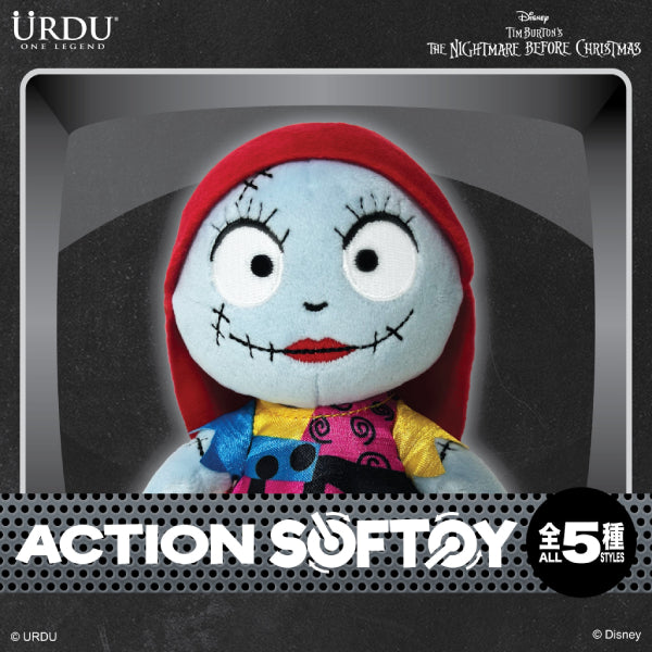 Urdu - Disney Action Softoy Part 3 Jack (set of 5) 怪誕城之夜 南瓜王 傑克 史克林頓 莎莉