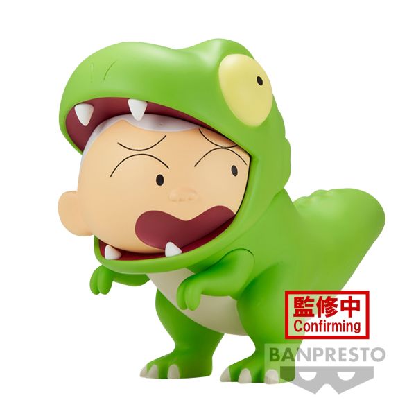 CRAYON SHINCHAN THE MOVIE: OUR DINOSAUR DIARY KASUKABE BOUEITAI FIGURE VOL.2 (A: STEGOSAURUS NENE-CHAN / B:TYRANNOSAURUS MASAO-KUN) 蠟筆小新 我們的恐龍日記 春日部防衛隊 (A: 妮妮 劍龍 / B: 正男 暴龍)