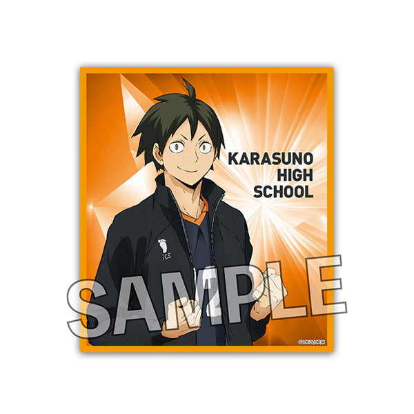Haikyuu! ! Trading glitter colored paper BOX 1 (set of 12) (2024 July resale ver.) 排球少年 色紙 shikishi kirakira