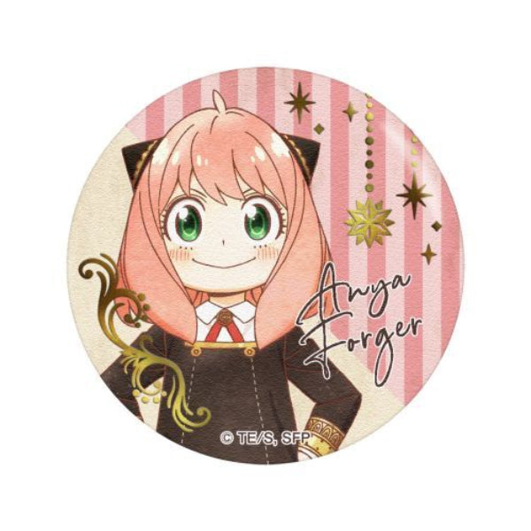 Spy x Family Vintage Series Gilding Japanese Paper Can Badge Vol.2 (Set of 6) 間諜家家酒 間諜過家家 安妮亞 Anya アーニャ 襟章