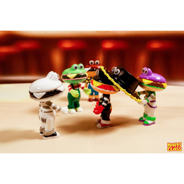 Happi Class - Burger kun blind box wave 1 (set of 16) 漢堡君