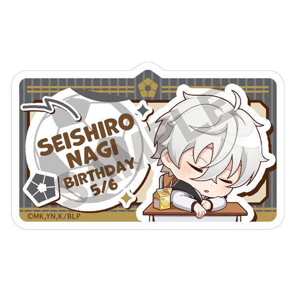 Blue Lock Trading Name Badge Style Acrylic Clip Puchikura (set of 8) 藍色監獄 Blue Lock 夾