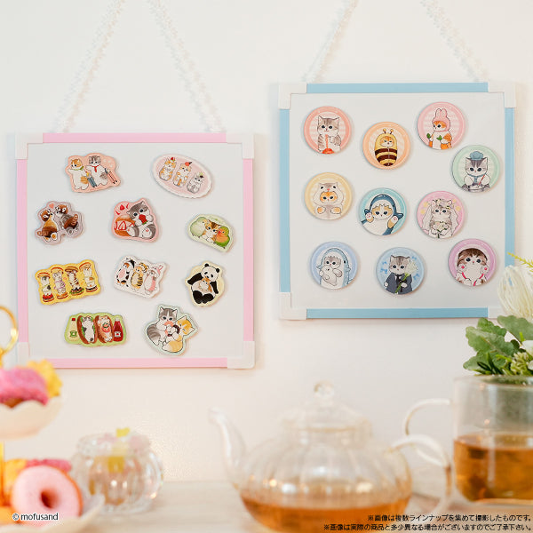 MOFUSAND CHARACTER MAGNETS W/O GUM (Box of 14 packs) 磁貼