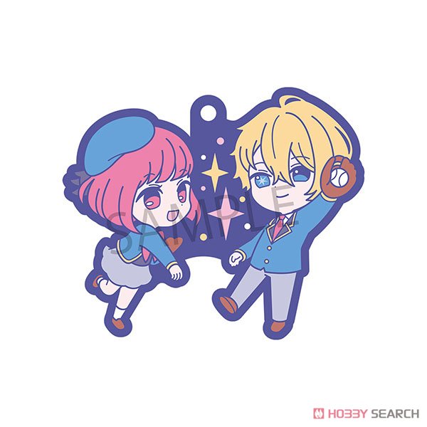 Rubber Mascot Buddycolle【Oshi no ko】 (set of 6) 我推的孩子 鎖匙扣 吊飾 掛飾