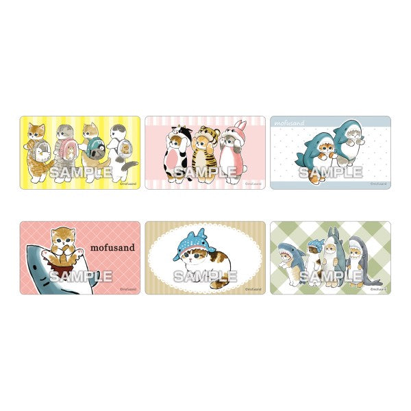 Mofusand with deco sticker gum (box of 20 packs) (2024 April Resale ver.) 貼紙