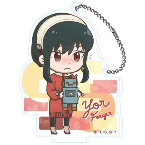 Spy x Family Tojicolle Acrylic Key Chain (Set of 5) (2023 Oct Resale ver.) 間諜家家酒 間諜過家家 安妮亞 Anya アーニャ 鎖匙扣 吊飾 掛飾
