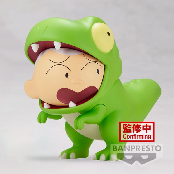 CRAYON SHINCHAN THE MOVIE: OUR DINOSAUR DIARY KASUKABE BOUEITAI FIGURE VOL.2 (A: STEGOSAURUS NENE-CHAN / B:TYRANNOSAURUS MASAO-KUN) 蠟筆小新 我們的恐龍日記 春日部防衛隊 (A: 妮妮 劍龍 / B: 正男 暴龍)