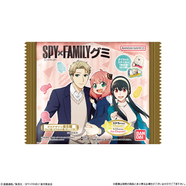 SPY×FAMILY GUMMY (box of 12 packs) 間諜家家酒 間諜過家家 安妮亞 アーニャ 橡皮糖