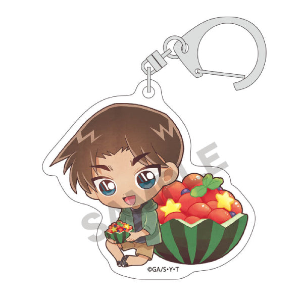 Detective Conan Trading Acrylic Key Ring Chara Peko Summer (Set of 9) 名偵探柯南 鎖匙扣 吊飾 掛飾