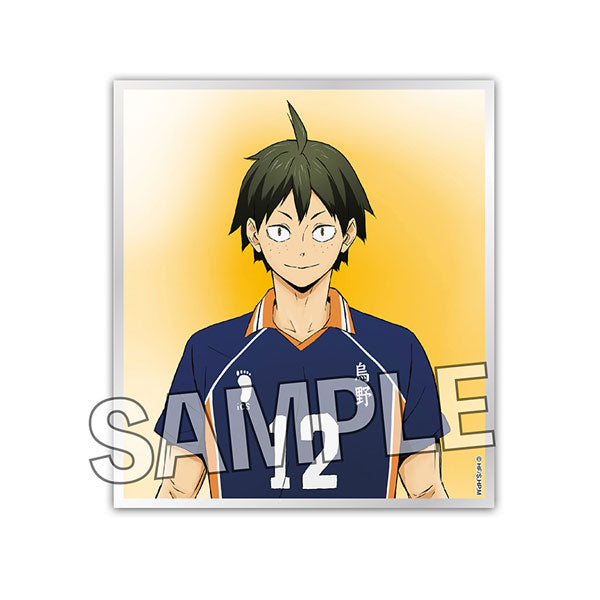 Haikyuu! ! Trading glitter colored paper BOX 2 (set of 12) (2024 Aug resale ver.) 排球少年 色紙 shikishi kirakira