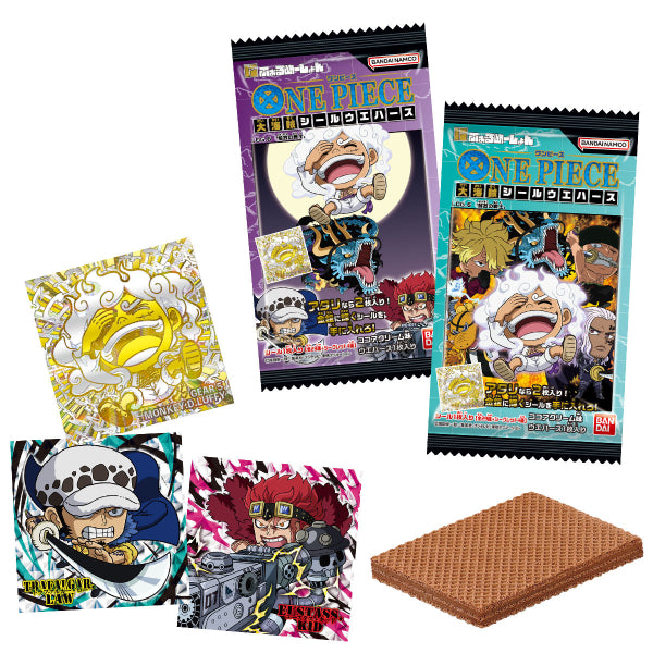 ONE PIECE GREAT PIRATE SEAL WAFER LOG.6 (box of 20 packs) 海賊王 威化