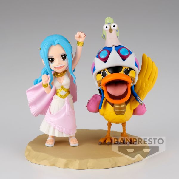 [WCF] ONE PIECE WORLD COLLECTABLE FIGURE LOG STORIES-NEFELTARI VIVI & KAROO 海賊王 納菲魯塔利·D·比比 薇薇 跑得快 卡魯 飛毛腿