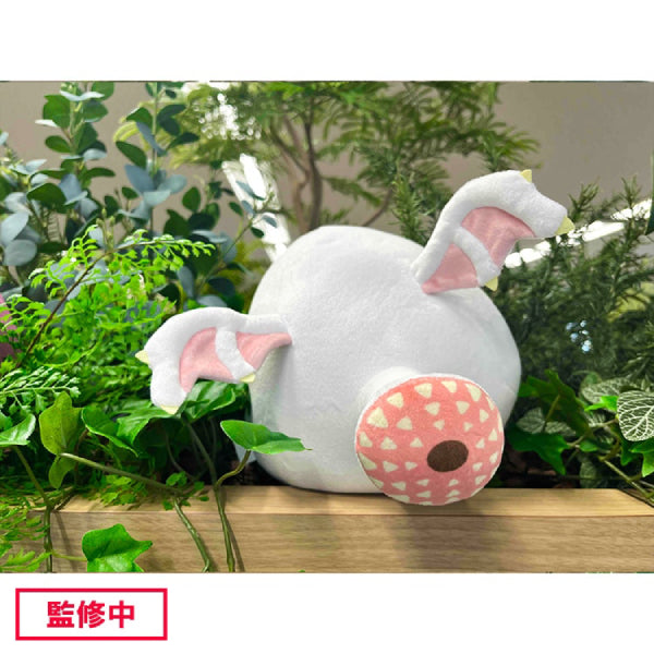 Monster Hunter Fuwatama Plush (Khezu / Felyne) 芒亨 魔物獵人 怪物獵人 (奇怪龍 (フルフル) / 艾路 (アイルー))