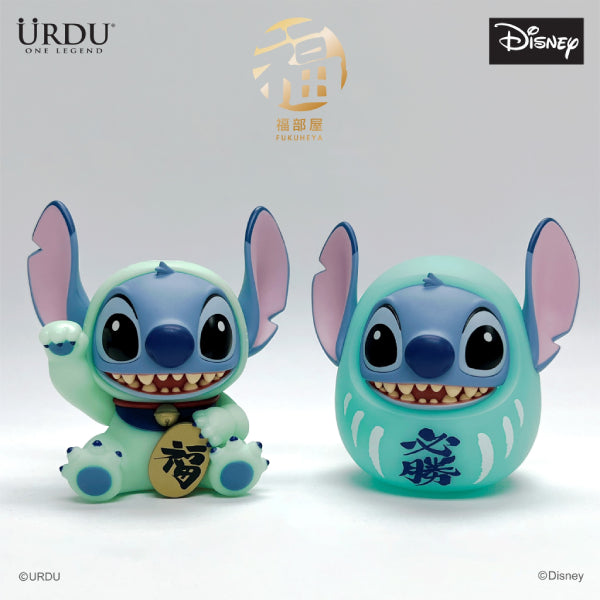 Urdu - Disney Fukuheya Lucky Series 2 - Stitch (box of 8) 福部屋招財貓 史迪仔