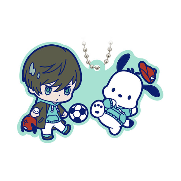 BLUE LOCK x SANRIO CHARACTERS SPECIAL RUBBER MASCOT (set of 10) 藍色監獄 扭蛋