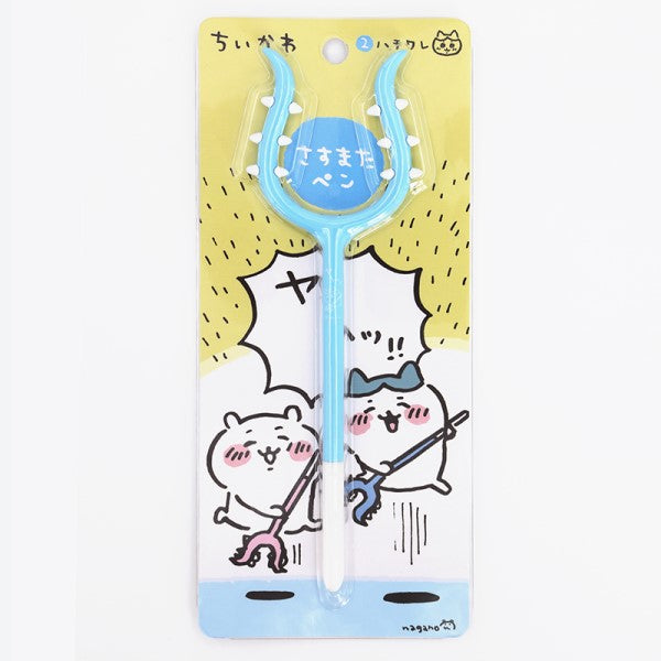 Chikawa Sasumata Pen (Chikawa / Hachiware) ちいかわ 小可愛 吉伊卡哇 Chiikawa Something Small and Cute 八字貓 筆 文具