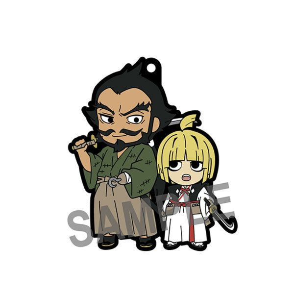 Rubber Mascot Buddycolle Hell's Paradise：Jigokuraku (set of 6) 地獄樂 鎖匙扣 吊飾 掛飾