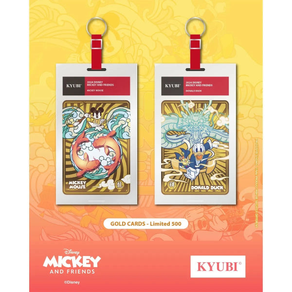 KYUBI Metal Card Collection - Mickey and Friends 米奇與朋友們 收藏卡
