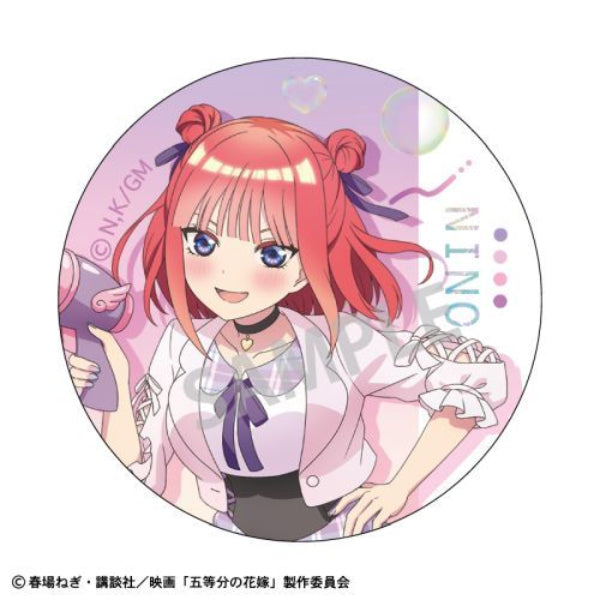 The Quintessential Quintuplets Movie Trading Can Badge Bubble Gun (Set of 10) 五等分的新娘 襟章