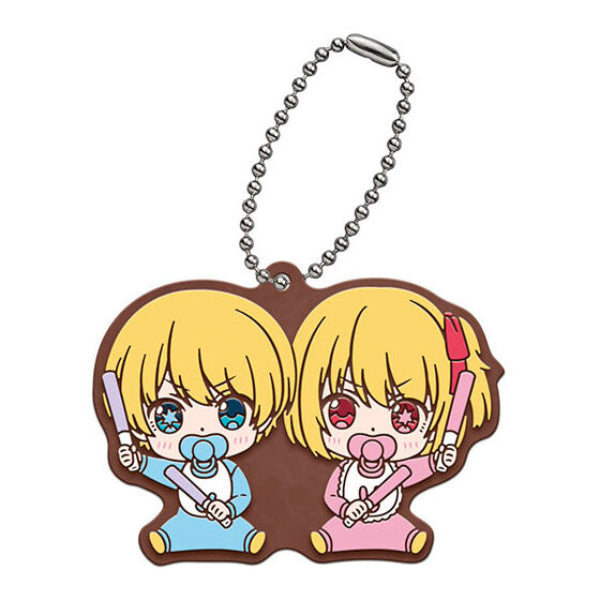 OSHINOKO CAPSULE RUBBER MASCOT (set of 6) 我推的孩子 扭蛋 鎖匙扣 吊飾 掛飾 gashapon