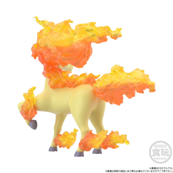 POKÉMON SCALE WORLD KANTO REGION BLAINE & RAPIDASH & MAGMAR W/O GUM  寵物小精靈 寶可夢 夏伯 鴨嘴火獸 烈焰馬 關都地區