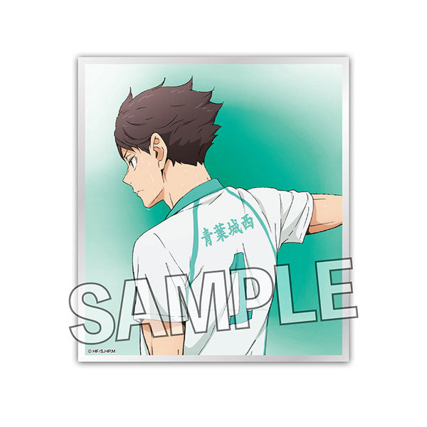 Haikyuu! ! Trading glitter colored paper BOX 2 (set of 12) (2024 Aug resale ver.) 排球少年 色紙 shikishi kirakira
