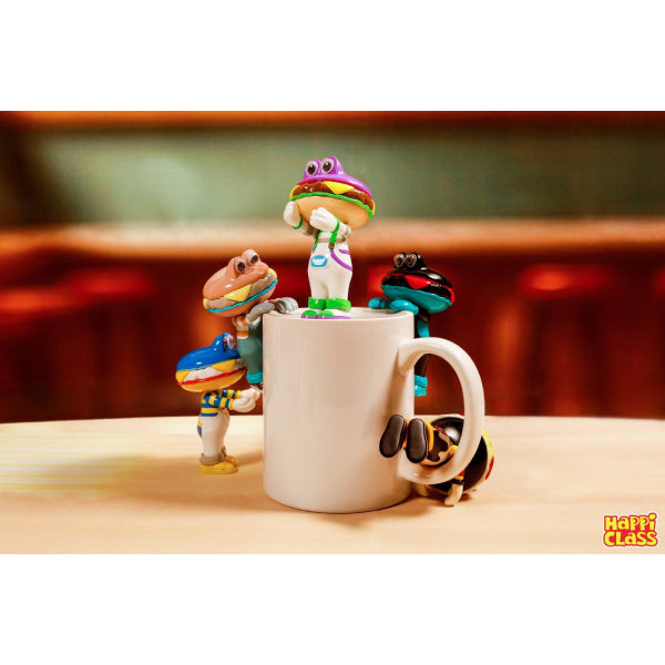 Happi Class - Burger kun blind box wave 1 (set of 16) 漢堡君