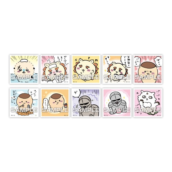Chikawa Gather Seal Gum 2 (box of 20 packs) (2024 April Resale ver.) ちいかわ 小可愛 吉伊卡哇 Chiikawa Something Small and Cute 貼紙