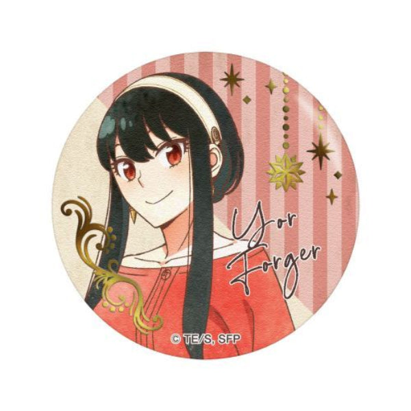 Spy x Family Vintage Series Gilding Japanese Paper Can Badge Vol.2 (Set of 6) 間諜家家酒 間諜過家家 安妮亞 Anya アーニャ 襟章