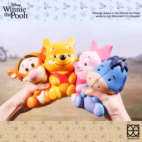 Herocross - SEB#001-004 14cm Chill Chill Winnie the Pooh (set of 4) 小熊維尼 豬仔 跳跳虎 咿唷