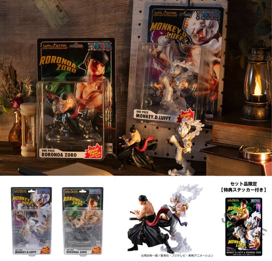 [W.STAR] ONE PIECE Monkey D. Luffy  GEAR5 & Roronoa Zoro set [with gift]