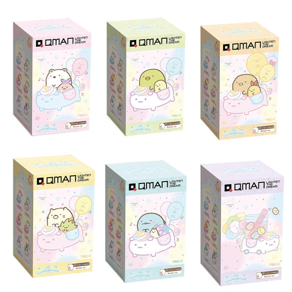 Qman - Sumikko Balloon Car (6 variants) 角落小夥伴 角落生物 積木