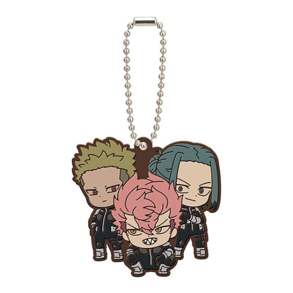 KAIJU No. 8 CAPSULE RUBBER MASCOT (set of 8) 扭蛋 怪獸8號 鎖匙扣 吊飾 掛飾 Gashapon capsule