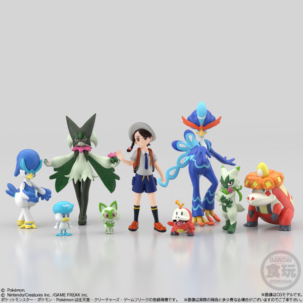 POKÉMON SCALE WORLD PALDEA REGION SET W/O GUM 寵物小精靈 寶可夢 帕底亞